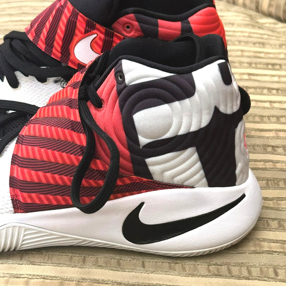Nike Kyrie 2 LMTD Basketball Shoes Mens 12 Red White Mids Lace Up 838639-990 main image 9